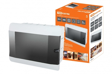TDM ELECTRIC SQ0902-0104 Бокс ЩРВ-Пм-12 модулей встраиваемый пластик IP41 TDM